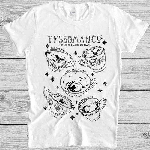 Tea Leaf Reading Fortune Teller Meme Top Movie Cult Funny Gift Tee T Shirt M1031