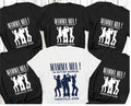 Mamma Mia Hen Party T Shirt Personalised Bride Squad Bachelorette Custom Tops