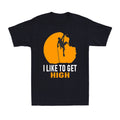 I Like To Get High Rock Climbing Funny For Climbers Sports Lovers Men's T-Shirt