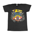 Vintage ZZ Top Shirt 80s Tour Concert Rock Band Tee Marillion Monsters of Rock