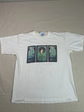 Vintage 99 Lilith Fair T Shirt Sz Large Tarot Card Artist Preformed Back Print