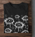 Horror Eyes Pastel Goth Grunge Alternative Clothing Shirt Unisex Horror Tee