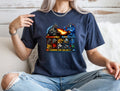 Retro Kaiju Fighting Game T-Shirt Character Select Monster Arcade Gamer Tee