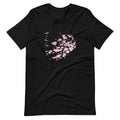 Japanese Cherry Blossom Sakura Graphic Unisex T-shirt, Japanese Streetwear