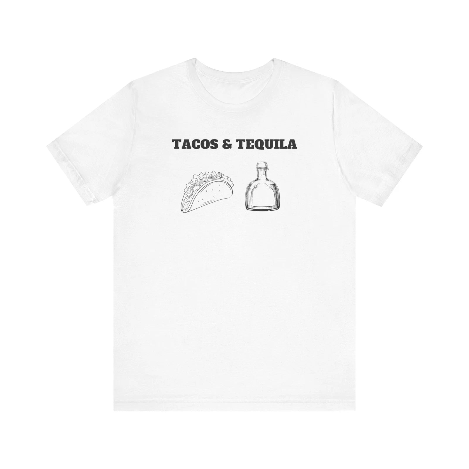 Tacos and Tequila Tee, Cinco de Mayo Shirt, Taco Tuesday Top, Funny Foodie T