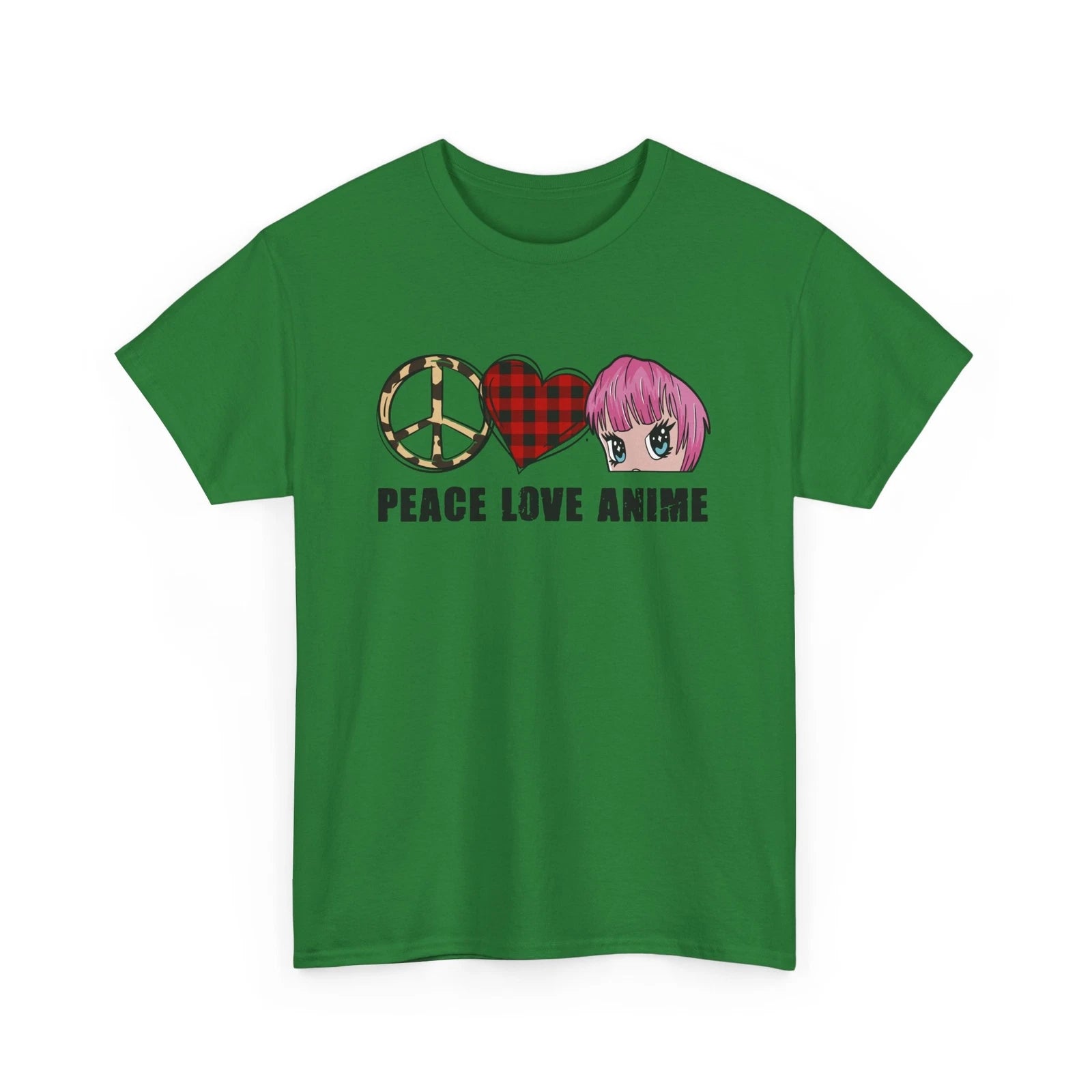 Peace Love Anime Shirt | Japanese Graphic Tee | Otaku Aesthetic