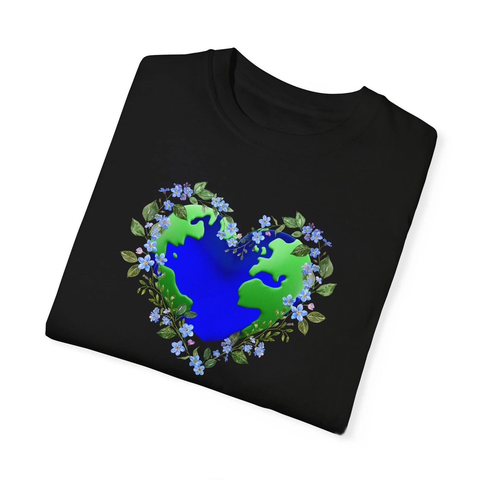 Earth Day Unisex Tee Shirt Respect Love Nature Heart Tshirt Mother Earth Tee