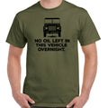 4x4 T-Shirt No Oil 90 120 Off Roading 4X4  Road SVX 140 Mens Funny
