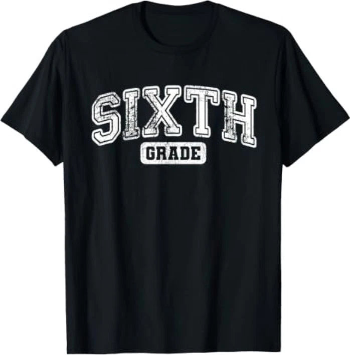 Sixth Grade Teacher First Day of 6th Grade Back to School T-Shirt
