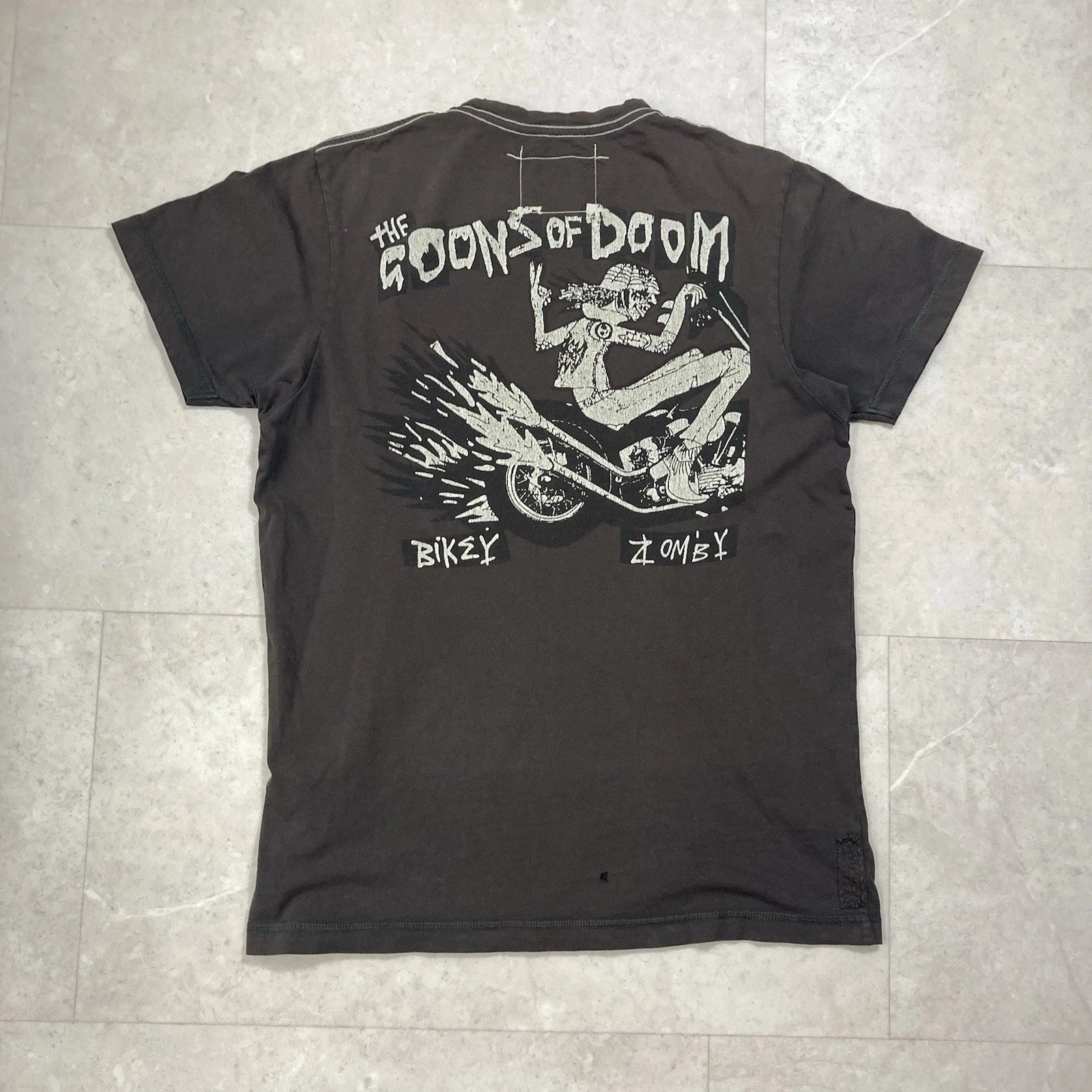 vintage goons of doom bikey zombie stoner metal punk rock band volcom skate tee