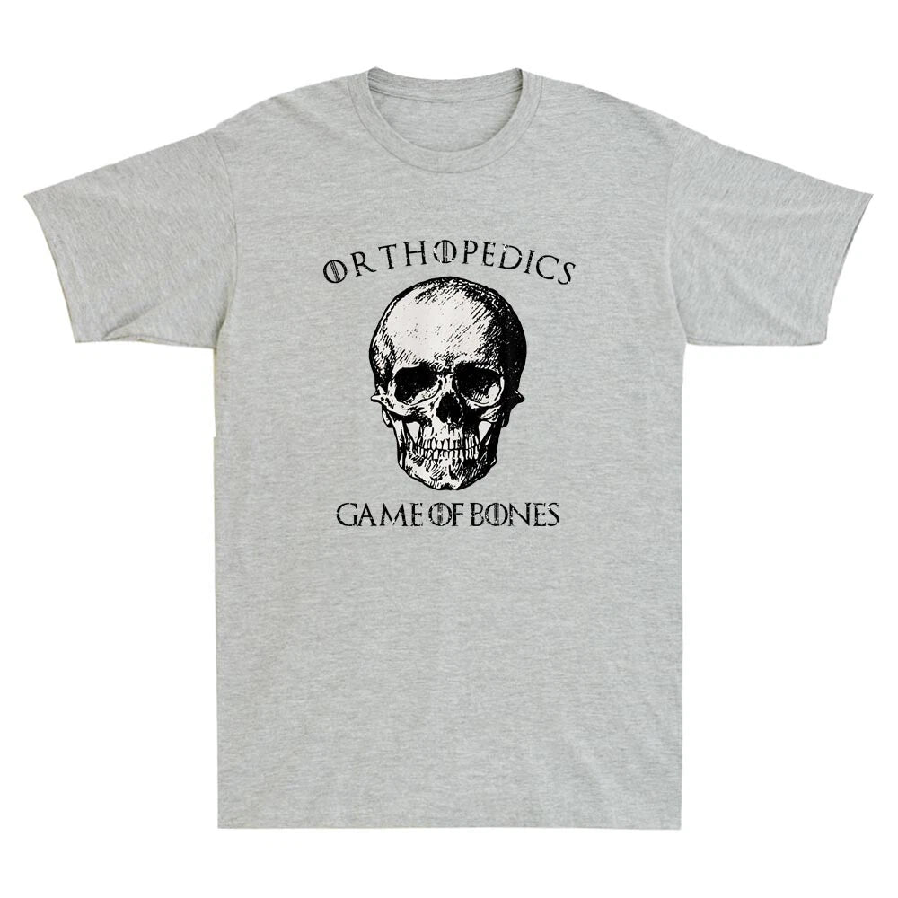 Orthopedic Game Of Bones Surgeon Parody Doctor Orthopedist Vintage Men's T-Shirt