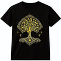 Tree Of Life Yoga Meditation Spiritual Zen Mandala Nature Graphic T-Shirt.