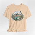 Orophile Nature Mountain Scene T-Shirt | Landscape Watercolor Tee