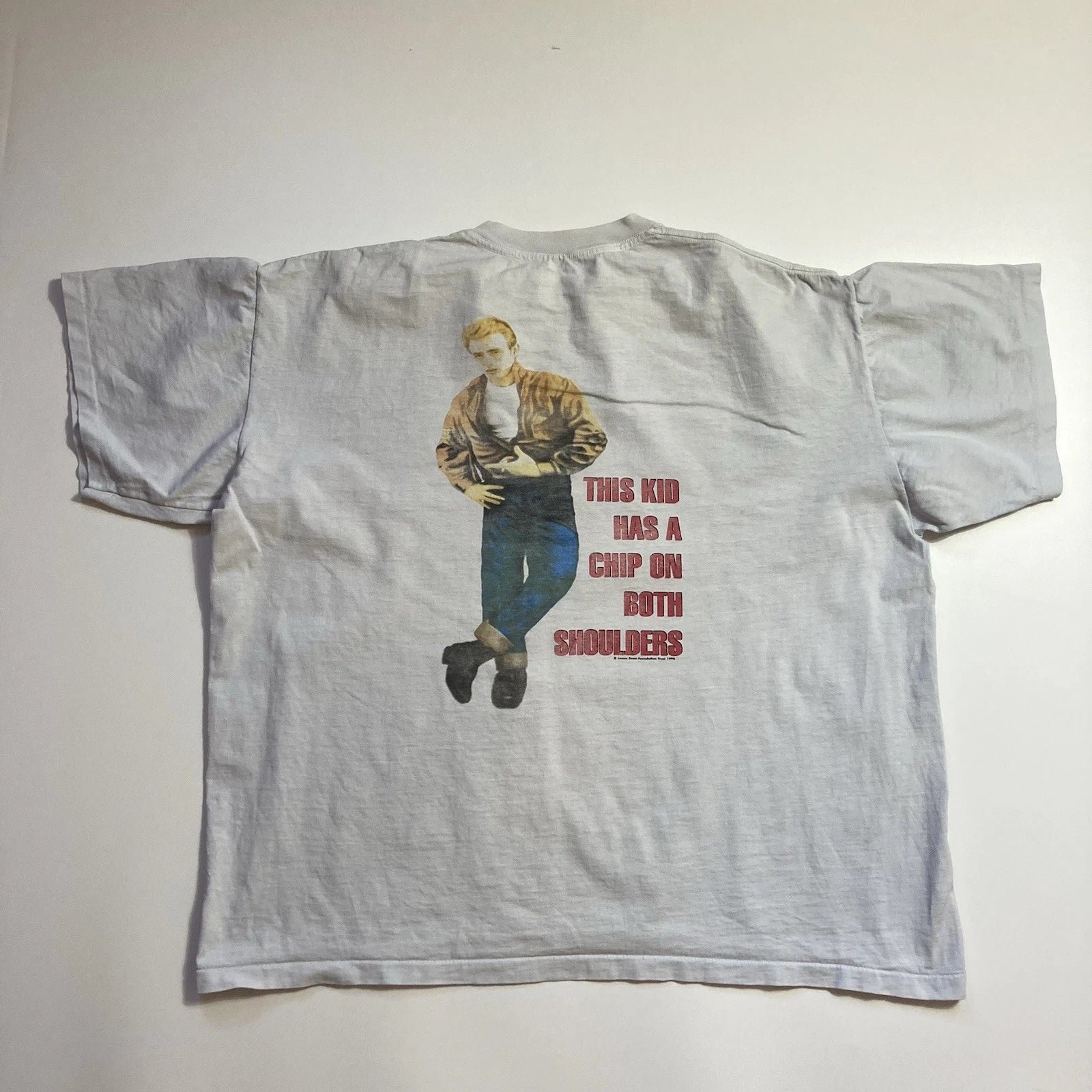 vintage 90s james dean rebel without a cause movie tee size xxl