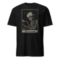 The Reader Tarot Card Shirt Skeleton Reading Book Tarot T-Shirt Size S-3XL Gift