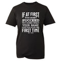 Funny Custom Name T Shirt Personalised Slogan Joke Family Gift Graphic Top Tee