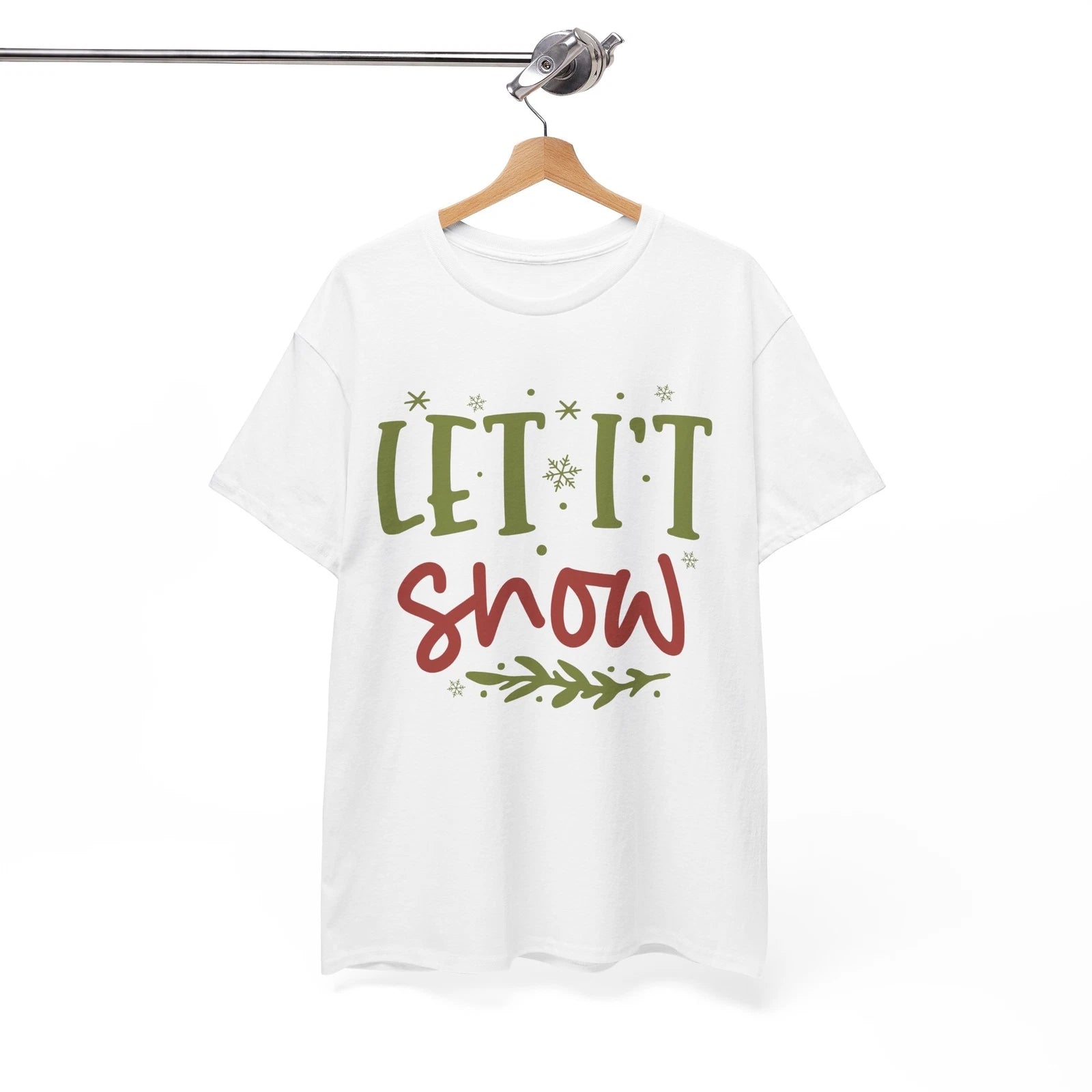 Warm Up T-Shirt | Perfect for Cold & Cozy Winter Days | Let It Snow Shirt