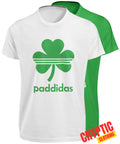 Paddidas Funny St Patrick's Day T SHIRT S-3XL Lucky Irish Shamrock Joke GIFT TEE