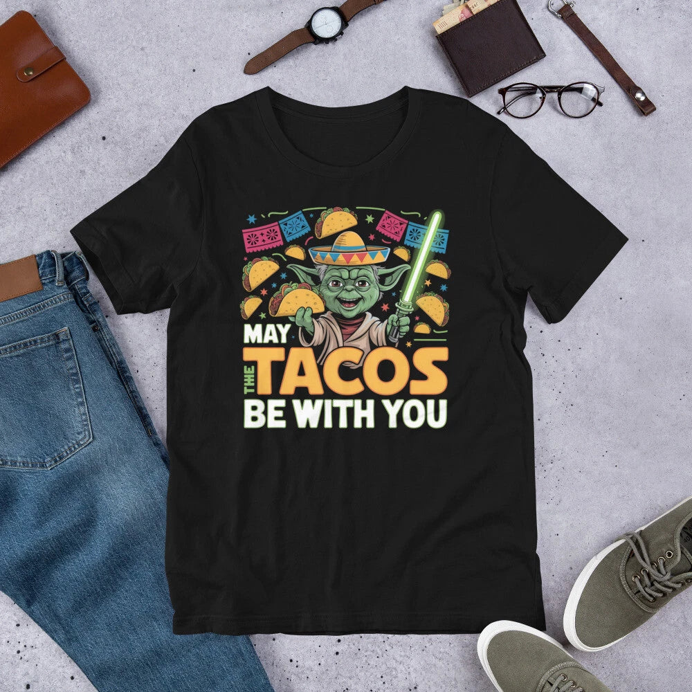 May The Tacos Be With You – Funny Cinco de Mayo Fiesta & Space Fan