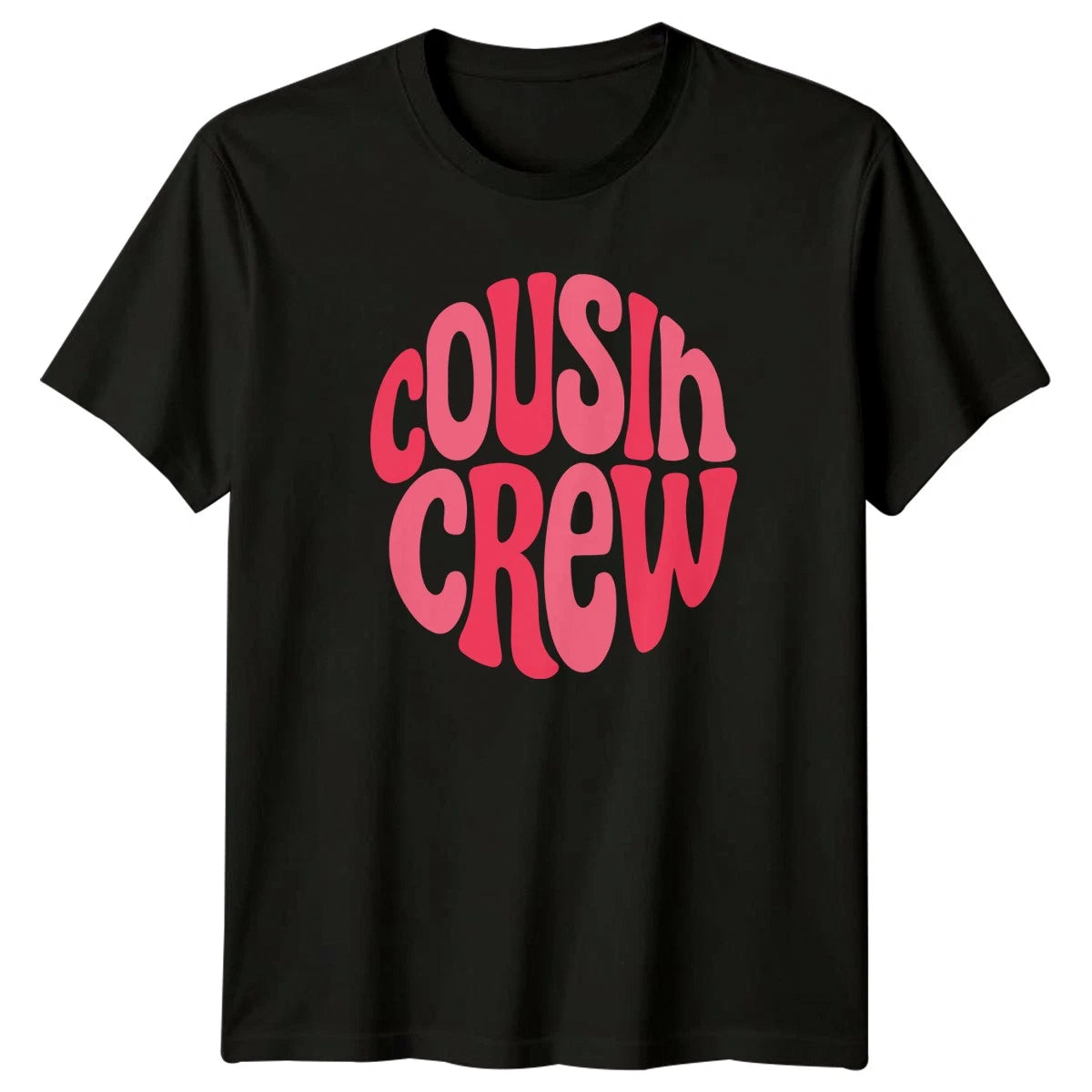 Cousin Crew T-Shirt Retro Style Family Lifestyle Family Gift For Him And Her