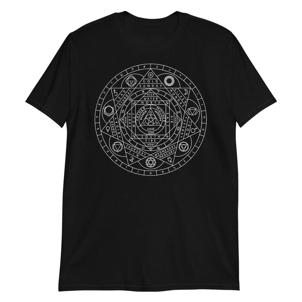Magic Sigil For Astrology Alchemy Occul Manifestation T-Shirt