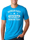 Bachelor party Groom T-shirt Groom Drinking Team Tee Shirt Engagement Wedding
