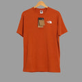 North Face Cotton Orange T Shirt Size Medium Casual Sports BNWT