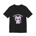 Kawaii Alien Cat T-Shirt: Starry-Eyed Cosmic Kitty Tee, Gift for Cat Lovers