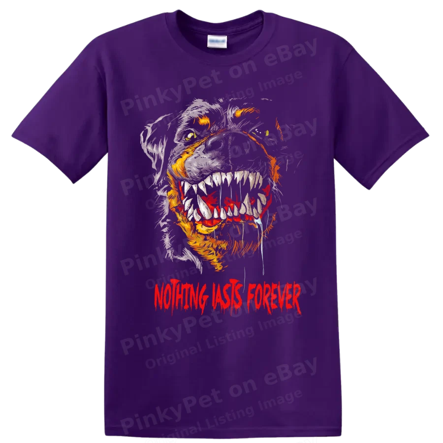 Rottweiler Street Art T Shirt Fierce Dog Graffiti Graphic Urban Style Tee Gift