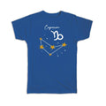 Gift T-Shirt : Capricorn Constellation Zodiac Horoscope Sign Astrology Birthday