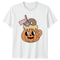 Pumpkin Spice Latte T-Shirt Halloween Fall Season Gift For Him And Her