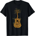 Acoustic Guitar Tree of Life Guitar Player Guitarist T-Shirt