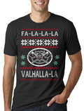 Ugly Christmas Sweater T-Shirt Funny Vikings T-Shirt
