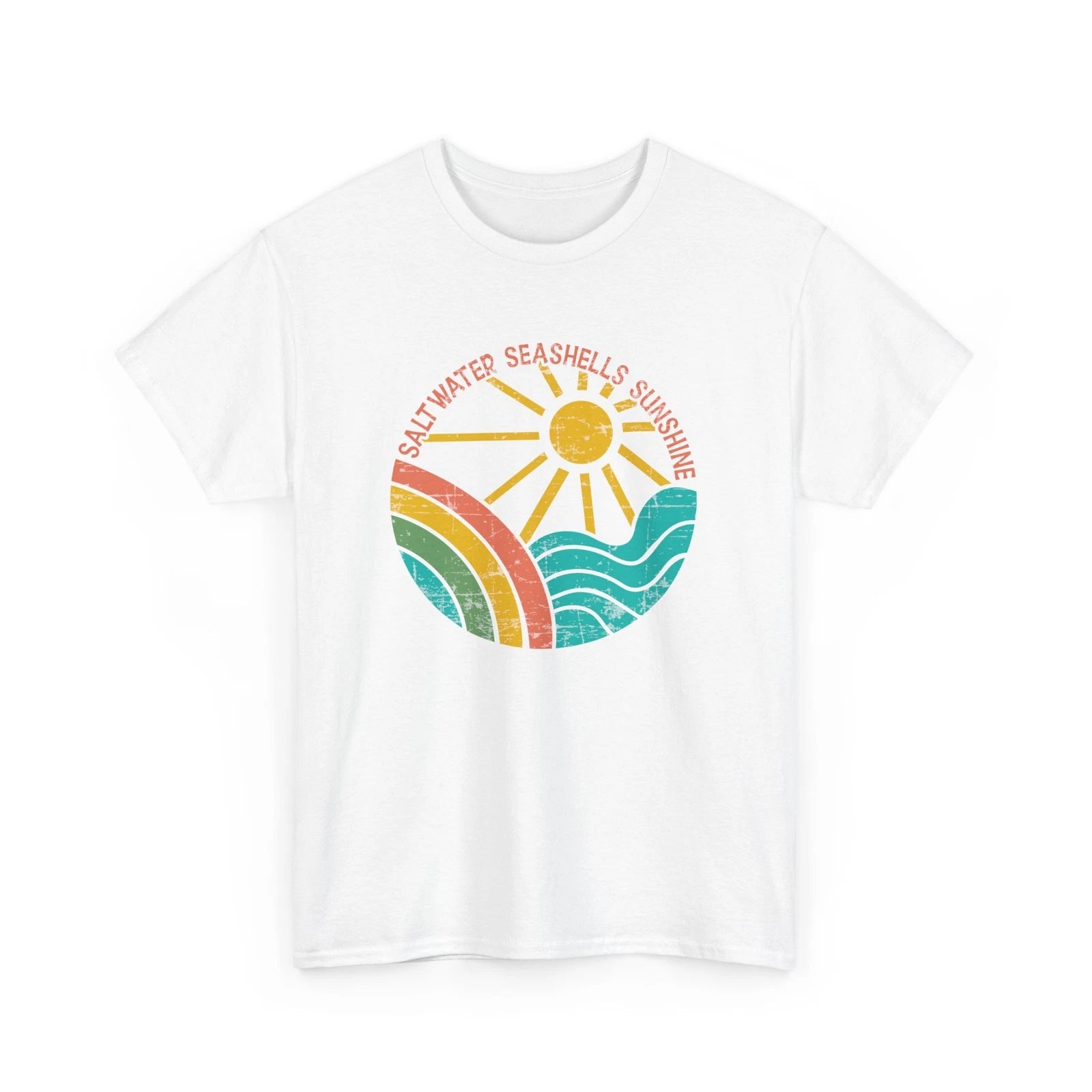 Beach Vibes T-Shirt | Summer Ocean Waves Tee | Summer Beach Vacation Shirt