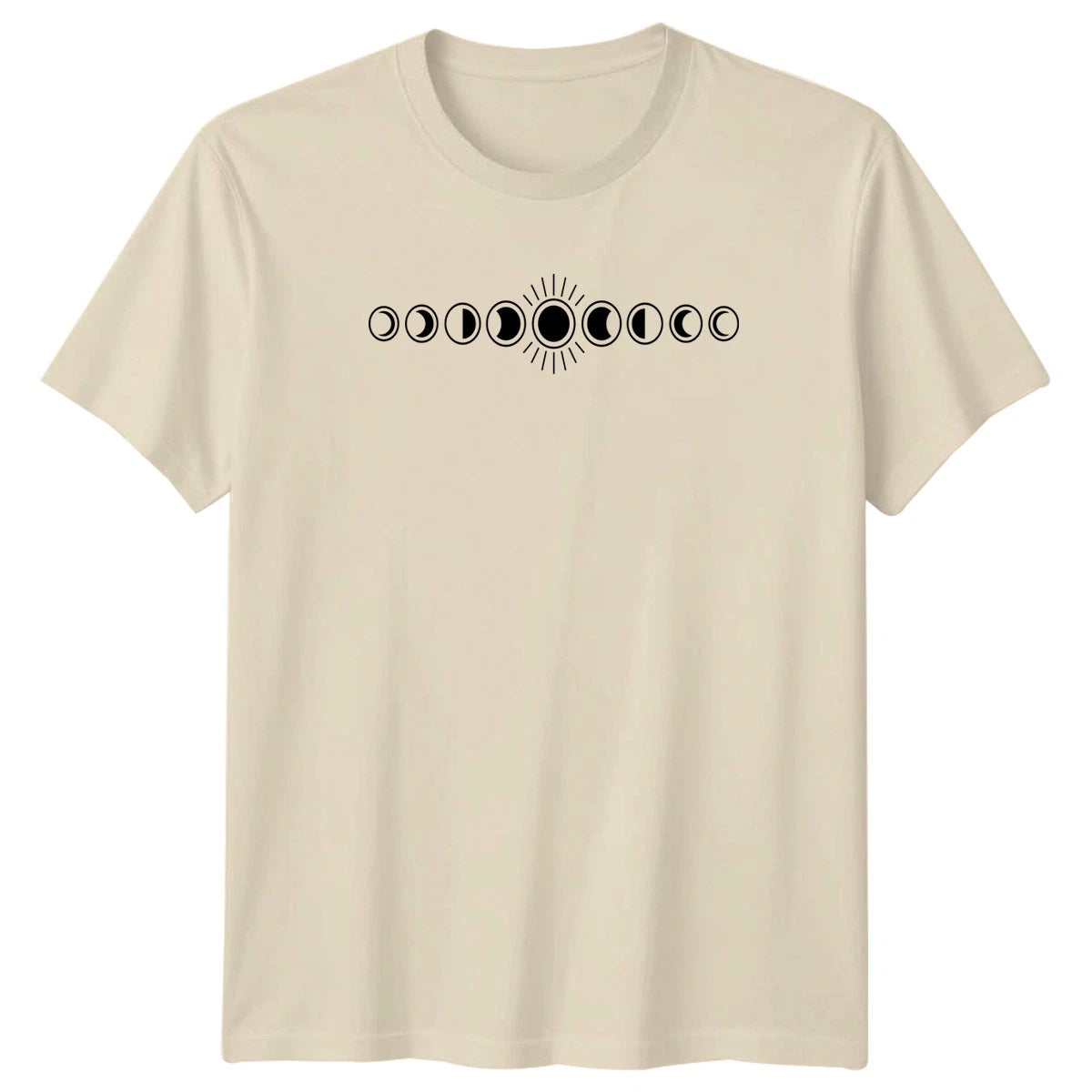 Moon Phases Sun Celestial Harmony T-Shirt Moon Phases Boho Celestial