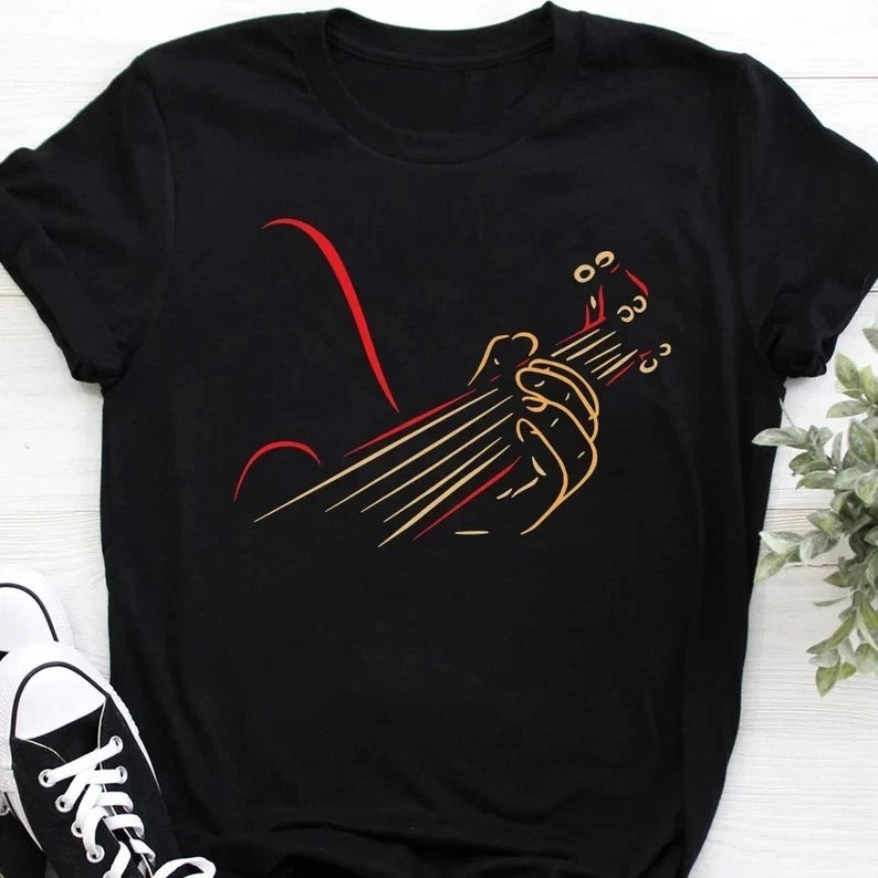 Acoustic Guitar Music Player Musician Guitarist Rock - Funny Guitar Shirts