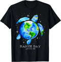 Earth Day 2026 Restore Earth Sea Turtle Art Save the Planet T-Shirt S-5XL Q4782