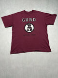 Vintage 90s GURD No Fun Tour Trash Metal Attitude Sucks Tee XL Screen Stars
