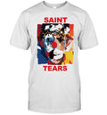 Saint tears abstract art clown portrait Unisex T-Shirt