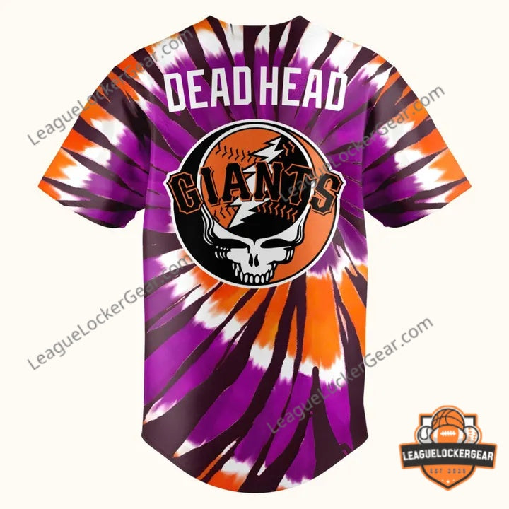 San Francisco Giants Grateful Dead Night Baseball Jersey