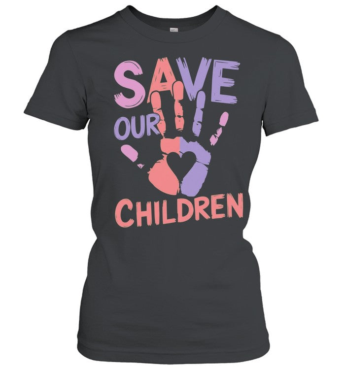 Save our children end human trafficking Awareness Unisex T-Shirt