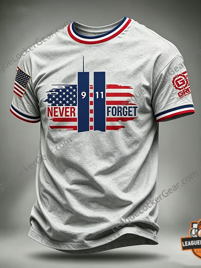 September 11th Never Forget Remembrance T-Shirt