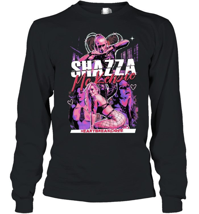 Shazza McKenzie Heartbreakcore Collage Wrestling Unisex T-Shirt