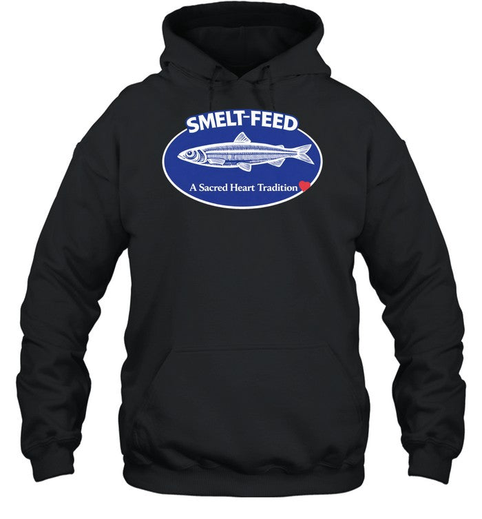 Smelt-Feed a sacred heart tradition Unisex T-Shirt