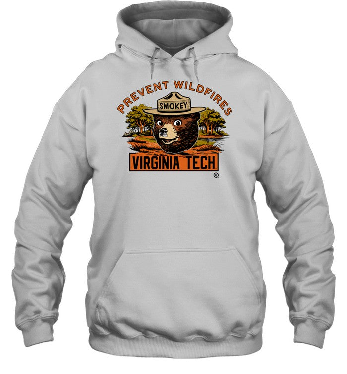 Smokey x Virginia Tech Help Prevent Wildfires Unisex T-Shirt