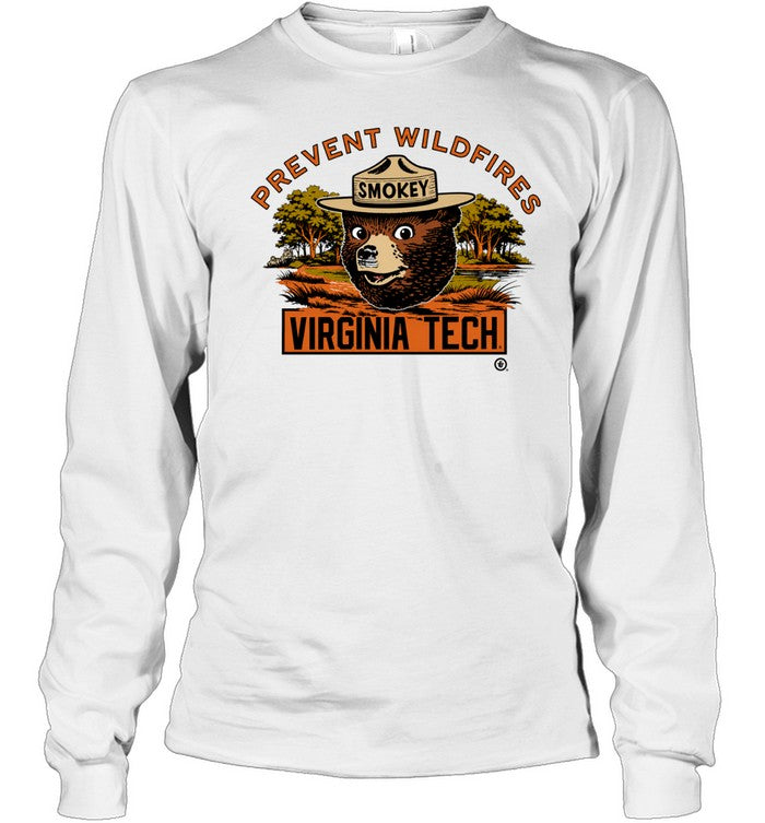 Smokey x Virginia Tech Help Prevent Wildfires Unisex T-Shirt