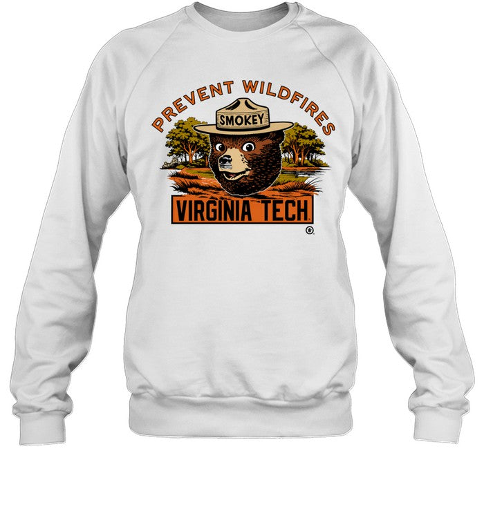 Smokey x Virginia Tech Help Prevent Wildfires Unisex T-Shirt