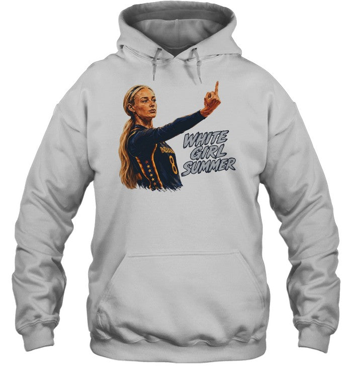 Sophie Cunningham Indiana Fever White Girl Summer Unisex T-Shirt