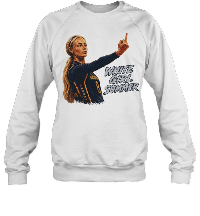 Sophie Cunningham Indiana Fever White Girl Summer Unisex T-Shirt