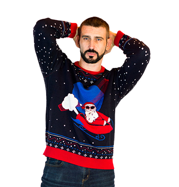 Space Santa Ugly Sweater